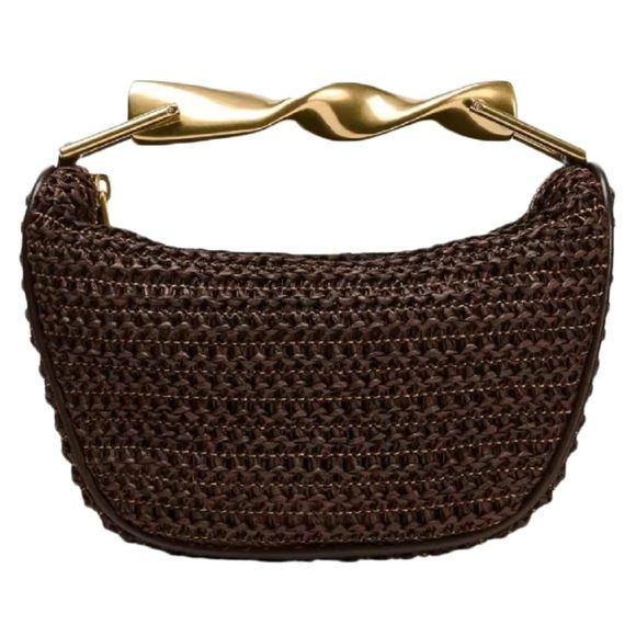 Bohemia Straw Beach Bag Macrame Shoulder Hobo Tote Handbag Travel :^) - Picture 1 of 6